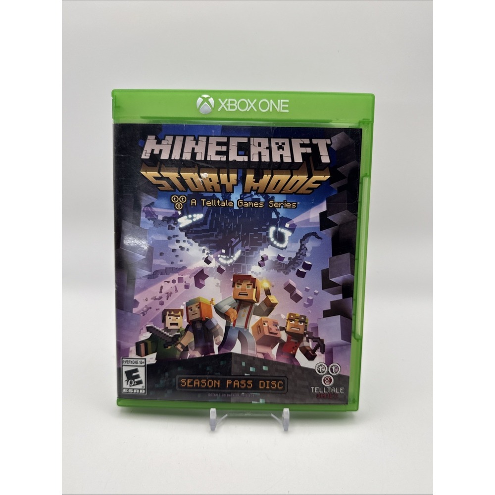 Minecraft Story Mode Season Pass Disc Xbox One Tested Authentic